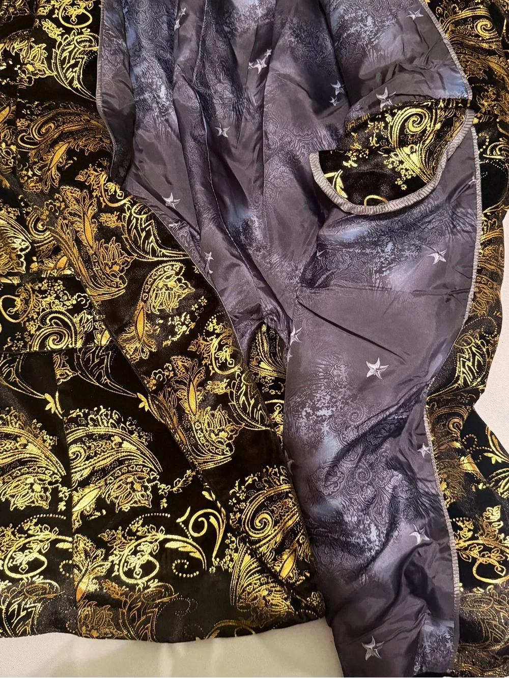 MAGE MALE Mens PartyFloral SuitJacket NotchedLapel SlimFit2-Button Size M NWT A5